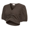 Top mit V-Ausschnitt in Regular-Fit