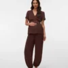 Top mit V-Ausschnitt in Regular-Fit
