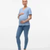 Top mit V-Ausschnitt in Regular-Fit