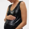 Top mit V-Ausschnitt in Regular-Fit
