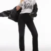 Topshop-Jeans mit hoher Taille und geradem Schnitt