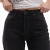 Topshop-Jeans mit hoher Taille und geradem Schnitt