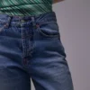 Topshop Jeans mit mittlerer Leibhöhe und lockerer Passform