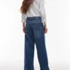 Topshop-Jeans mit niedriger Taille und lockerer Passform