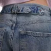 Topshop-Jeans mit niedriger Taille und lockerer Passform