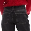 Topshop-Jeans mit niedriger Taille und weitem Bein
