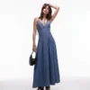 Topshop Langes Kleid