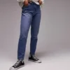 Topshop Mom-Fit-Jeans mit hoher Taille