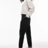 Topshop Mom-Fit-Jeans mit hoher Taille