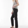 Topshop Straight-Fit-Jeans mit mittlerer Leibhöhe