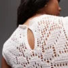 Topshop Strick-Tanktop „Stitchy“ mit Wellenkante