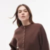 Topshop Strickcardigan mit tailliertem Schnitt