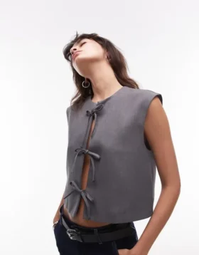 Topshop Taillierte Weste