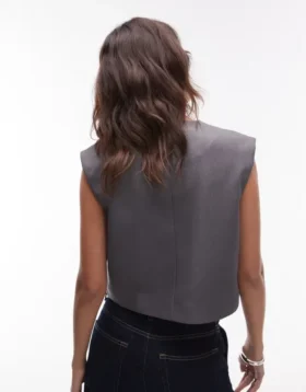 Topshop Taillierte Weste