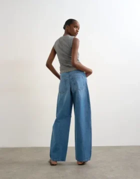 Tsalma High-Rise-Jeans im Barrel-Fit