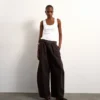 Tsbelle Mid Rise Barrel Fit Jeans