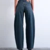 Tsbrit Jeans mit extrem niedriger Taille und normaler Passform