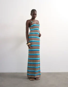 Tscajsa Midi-Kleid