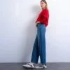 Tscinch Jeans mit niedriger Leibhöhe und weitem Bein