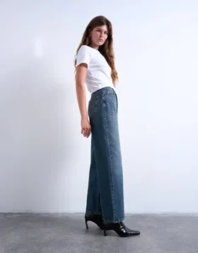 Tscolumn Mid Rise Straight Fit Jeans