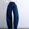 Tselodie Barrel-Fit-Jeans