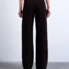 Tsember Jeans mit niedriger Leibhöhe und weitem Bein