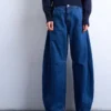 Tsemma High-Rise-Jeans mit Barrel-Fit