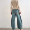 Tsemma High-Rise-Jeans mit Barrel-Fit