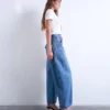 Tsemma High-Rise-Jeans mit Barrel-Fit