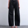 Tsemma High-Rise-Jeans mit Barrel-Fit