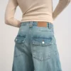 Tsemma High-Rise-Jeans mit Barrel-Fit