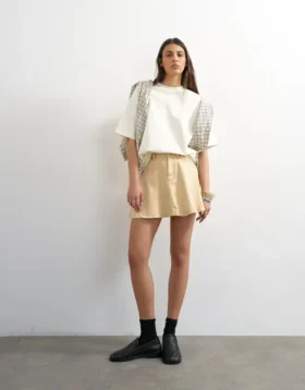 Tshanna Minirock mit hoher Taille