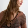 Tside Langes Kleid