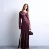 Tsivy Midi-Kleid