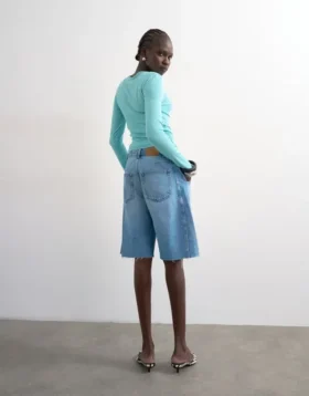 Tsjoa Denim-Shorts