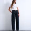 Tslowrie Low-Rise-Jeans in Baggy-Passform