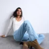 Tsmarie Jeans mit mittlerer Leibhöhe und ausgestelltem Schnitt