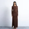 Tsrose Langes Kleid