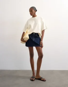 Tssilje Minirock mit hoher Taille