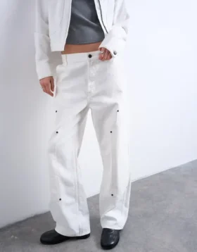 Tssimone Jeans mit mittlerer Leibhöhe und Regular-Fit