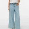 Vmaisa Jeans mit mittlerer Leibhöhe und weitem Bein