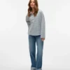 Vmallison Jeans mit mittlerer Leibhöhe und gerader Passform