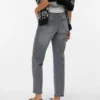 Vmamara Mid-Rise-Jeans in gerader Passform