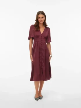 Vmandrea Midi-Kleid