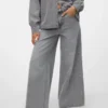 Vmannet Jeans mit mittlerer Leibhöhe und weitem Bein