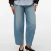 Vmbillie High-Rise-Jeans im Barrel-Fit