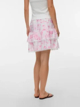Vmbliss kurzer Rock mit hoher Taille als Shorts