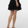 Vmbliss kurzer Rock mit hoher Taille als Shorts