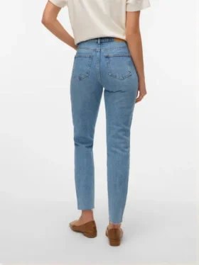 Vmbrenda High-Rise-Mom-Fit-Ankle-Jeans