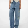 Vmbrooklyn Mid-Rise-Jeans in Baggy-Passform